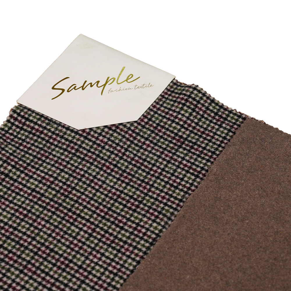 울20%, 폴리에스터70%, 기타섬유10%, 800G/M, 컬러체크, 양면벨벳원단, ML-4400-3