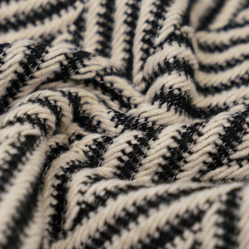 100% 기타, 720G/M, 클래식 흑백, 트위드 원사, ML-70230021-22090