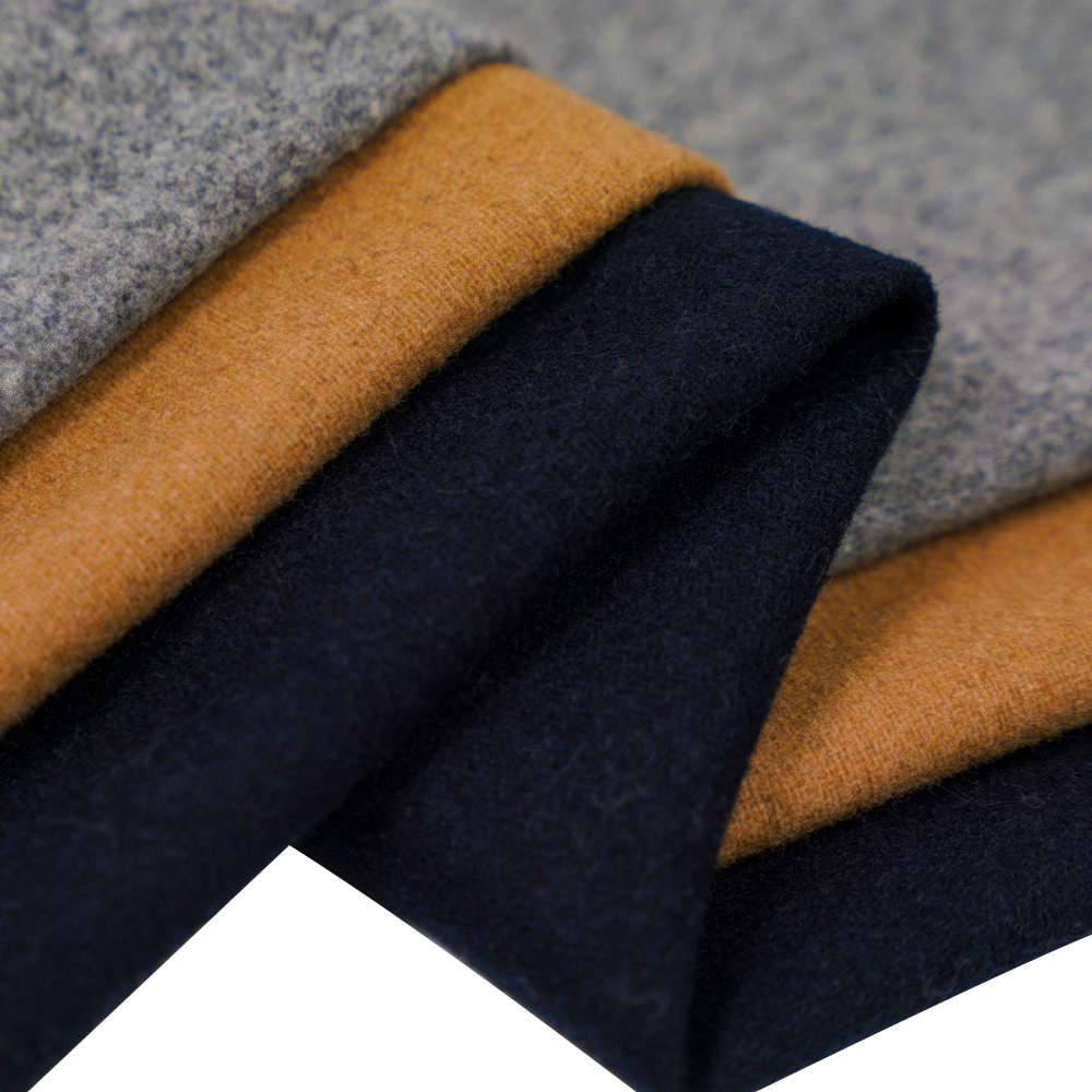 울 50%, 폴리에스테르 40%, 기타섬유 10%, 340G/M, 카멜, 플란넬 원단, ML-S0624-201-9