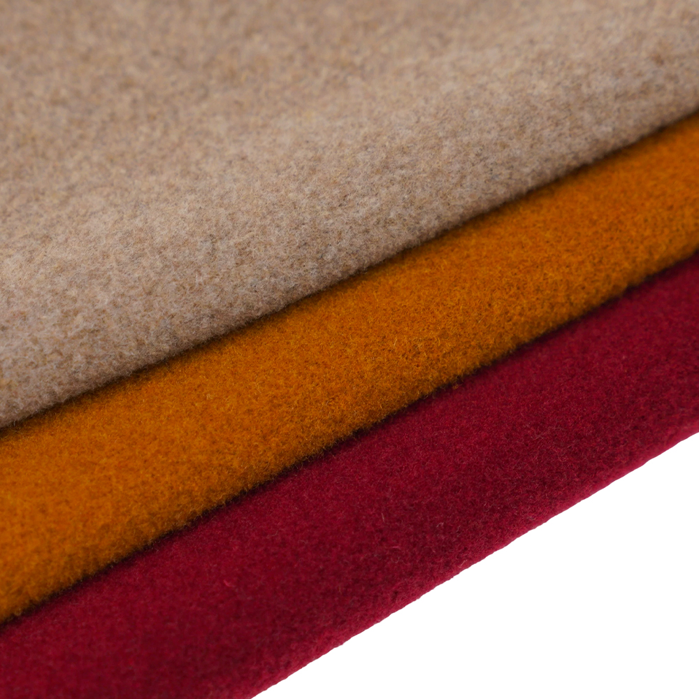 울 50%, 기타섬유 50%, 750G/M, 옐로우 카멜, 벨벳 원단, ML-DALAN-D